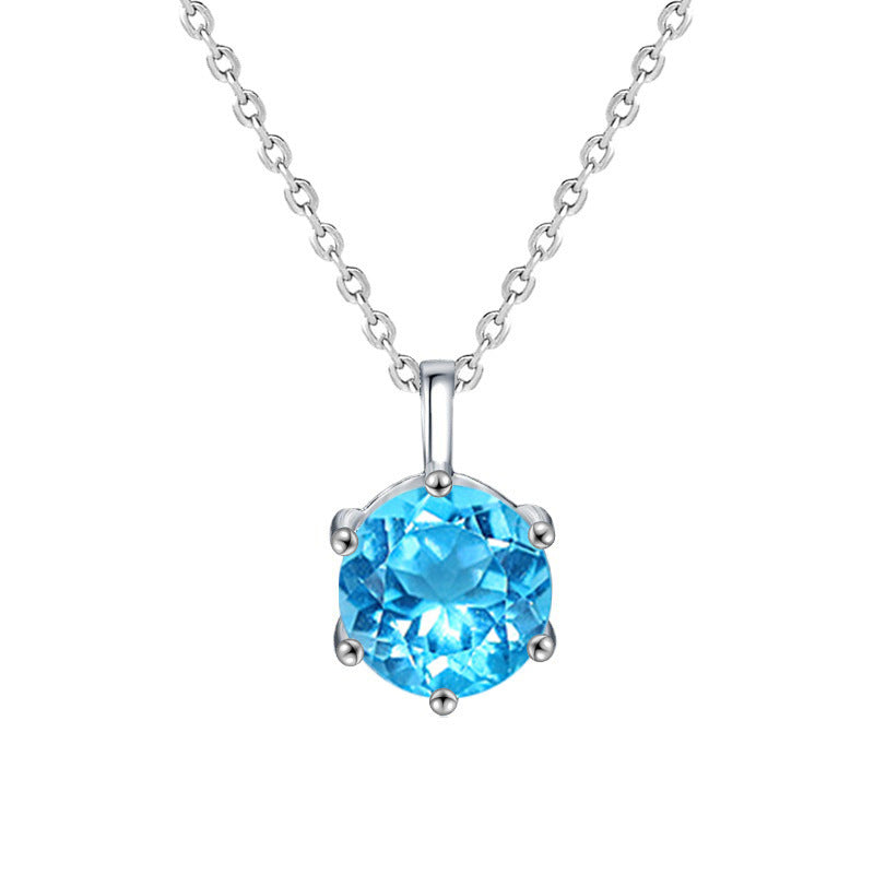 Collar Moissanite Geométrico.