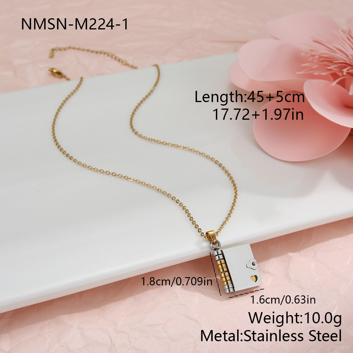 Collar Historia del Amor.