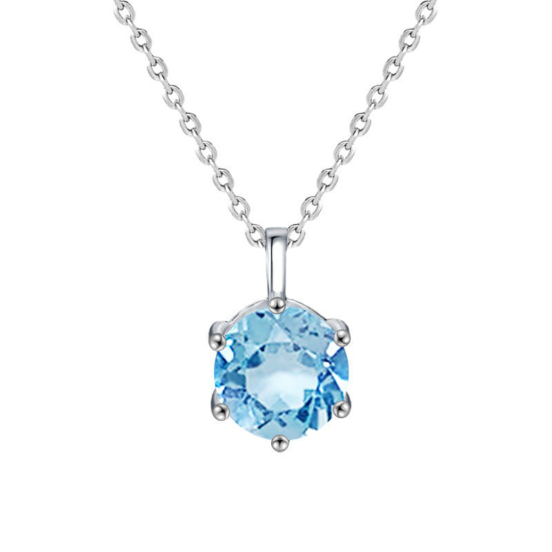 Collar Moissanite Geométrico.